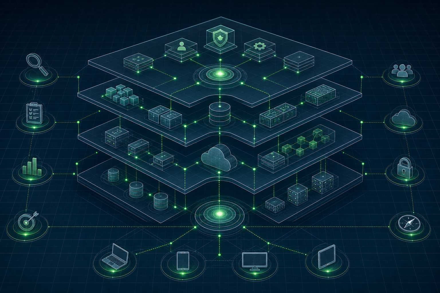 Technology architecture blueprint and system layers